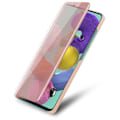 Miniatyrbild 4 av 4: Coque - CADORABO - Samsung Galaxy A51 4G / M40s - KUNZIT ROSE - Clear View - Skydd 360° Rosa
