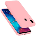 Miniatyrbild 1 av 4: Cadorabo skal för Samsung Galaxy A20/A30/M10S - i Rosa - Flexibelt TPU-silikon Rosa