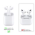 Miniatyrbild 2 av 4: Cadorabo Fodral för Apple AirPod 1 & 2 Happy Dinosaur Design Portabelt Silikonhörlursfodral 3D Nyckelring Färgad