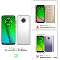 Miniatyrbild 2 av 4: Skyddsfodral för Motorola MOTO G7 / G7 PLUS i KAFFEBRUNT Plånboksfodral Case Cover Protection Wallet kastanj