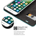 Miniatyrbild 4 av 4: Cadorabo Fodral Apple iPhone 8 PLUS/7 PLUS TURKOS Osynlig MAGNETISK STÄNGNING Fodral Fodral Stöder Stand Card Slot