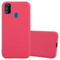 Miniatyrbild 1 av 4: Coque - CADORABO - Samsung Galaxy M21 / M30s - Candy Röd - Stötabsorberande skydd - Tunn och lätt design Candy Red