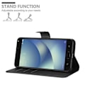 Miniatyrbild 2 av 4: Fodral - CADORABO - Asus ZenFone 4 MAX - Läderimitation - Stativfunktion - 3 kortfack Svart