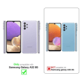 Miniatyrbild 2 av 4: Coque - CADORABO - Samsung Galaxy A32 5G - Grå Svart - Konstläder - Magnetisk Stängning MÖRKGRÅ