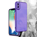 Miniatyrbild 4 av 4: Fodral - CADORABO - iPhone X / XS - Lilac - Rose Gold - Kameraskydd - Tunn och lätt design Lila - Rose Gold