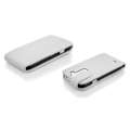 Miniatyrbild 3 av 3: Cadorabo Fodral LG G3 DESIGN FLIP Style Fodral Fodral Fodral konstläder Struktur VIT ALABASTER