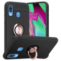 Miniatyrbild 1 av 4: Skyddsfodral - CADORABO - Samsung Galaxy A40 - Svart - Roséguld - Silicone TPU SVART - ROSE GULD