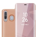 Miniatyrbild 1 av 4: Cadorabo Fodral för Samsung Galaxy A8s i KUNZIT ROSE Clear View Spegelskyddsskydd 360 graders skydd KUNZIT ROSE
