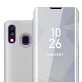 Miniatyrbild 1 av 4: Coque - CADORABO - Samsung Galaxy A40 - Clear View - Skydd 360 grader - Silver Pengar