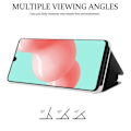 Miniatyrbild 3 av 3: Clear View Fodral till Samsung Galaxy A41 - CADORABO - Silver - 360 graders skydd Pengar