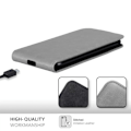 Miniatyrbild 3 av 4: Fodral till Samsung Galaxy A20s Fodral i TITANIUM GRÅ Fodral Fodral Skyddande magnetisk flipplånbok TITANGÅR
