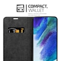 Miniatyrbild 4 av 4: Coque för Samsung Galaxy S22 - CADORABO - Kaffe Brun - Bookcase - Magnetiskt skydd - Kortfack kaffe brunt