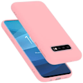 Miniatyrbild 1 av 4: Skyddsskal - CADORABO - Samsung Galaxy S10 Plus - Silikon TPU - Tunn design - Optimal skydd Rosa