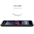 Miniatyrbild 3 av 4: Coque - CADORABO - Sony Xperia E1 - Hårdt Beskyttelse - Mat Design - Farve Sort Svart