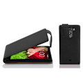 Miniatyrbild 1 av 3: Cadorabo Fodral LG G2 MINI DESIGN FLIP Style Fodral Fodral Fodral konstläder Struktur JET SVART