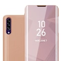 Miniatyrbild 1 av 4: Fodral - CADORABO - Samsung Galaxy A50/A50s/A30s - KUNZIT ROSE - Clear View - 360° skydd KUNZIT ROSE
