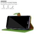 Miniatyrbild 4 av 4: Fodral för Honor 8 PRO i GRÖN SKYDD Cover med stativfunktion Grön
