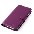 Miniatyrbild 3 av 4: Samsung Galaxy S6 EDGE Fodral i LILA ORCHID by Cadorabo Helt skyddsfodral med flipskydd och horisontellt stativ Orkidévioler
