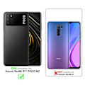 Miniatyrbild 2 av 4: Coque - CADORABO - RedMi 9T / POCO M3 - Skydd i silikon TPU - Tunn design - Färg blå Blå