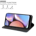 Miniatyrbild 3 av 4: Coque - CADORABO - Samsung Galaxy A10s / M01s - Similicuir - BLÅ BRUN - Magnetisk stängning BLÅ BRUN