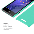 Miniatyrbild 4 av 4: Fodral - CADORABO - Sony Xperia E3 - Stötskydd - Frostad Design - Färg Frosty Green Frostig grön
