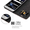 Miniatyrbild 3 av 4: Huawei P10 LITE Fodral i MEDIUM BRUN från Cadorabo (INVISIBLE MAGNETIC CLOSURE Design) Helt skyddande fodral med flip flik