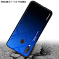 Miniatyrbild 4 av 4: Coque - CADORABO - Samsung Galaxy A10e / A20e - BLÅ - SVART - Halkskyddande skydd MÖRKBLÅ