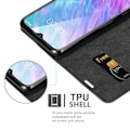 Miniatyrbild 4 av 4: Coque för ZTE Blade 10 SMART - CADORABO - Mörkbrun - Book Case - Magnetisk stängning - Hållbart skydd KAFFEBRUNT
