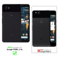 Miniatyrbild 2 av 4: Skärmskydd i härdat glas för Google Pixel 2 XL - Cadorabo - Pack om 3 - Repfria Transparent