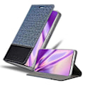 Miniatyrbild 1 av 4: Etui för Huawei NOVA 7 5G - CADORABO - BLÅ SVART - Syntetläder - Magnetisk stängning - Ställfunktion MÖRKBLÅ