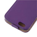 Miniatyrbild 4 av 4: Mobilskal för Apple iPhone 6 / 6S i ORKIDÉ VIOLETT, Fodral Etui Skydd Flip i slätt konstläder Plånbok Lila
