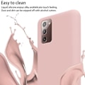 Miniatyrbild 3 av 3: Halsbandsfodral för Samsung Galaxy NOTE 20 Fodral i LIQUID PINK Fodral Modehalsband Moderiktigt fodral Fodral Silikon Justerbar