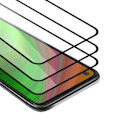 Miniatyrbild 1 av 4: Cadorabo 3x Fullscreen skyddsglas för Google Pixel 4a 5G - 3x Härdat glas skydd för skärmen