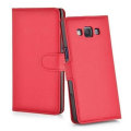 Miniatyrbild 3 av 3: Samsung Galaxy A7 2015 (5) Fodral i CHERRY RED by Cadorabo Helt skyddsfodral med flipskydd och horisontellt stativ