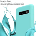 Miniatyrbild 2 av 3: Halsbandsfodral för Samsung Galaxy S10 PLUS Fodral i LIQUID TURKOS Fodral Modehalsband Moderiktigt fodral Fodral Silikon Justerbar