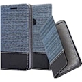 Miniatyrbild 1 av 4: Coque - Cadorabo - Google Pixel 3 - Mörkblå Svart - Syntetskt läder - Ställfunktion MÖRKBLÅ SVART