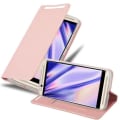 Miniatyrbild 1 av 4: Cadorabo fodral för ZTE Axon 7 - i rosa - Skydd med magnetlås