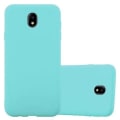 Miniatyrbild 1 av 4: Samsung Galaxy J5 2017 (7) Fodral i CANDY BLUE från Cadorabo (CANDY Design) Ultratunt mjukt silikon TPU-gelskydd med anti