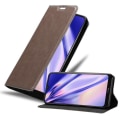 Miniatyrbild 1 av 4: Coque för Nokia G50 5G - CADORABO - Kaffe Brun - Book Case - Silikon TPU - Magnetiskt Skydd kaffe brunt