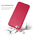 Miniatyrbild 4 av 4: Apple iPhone 6 / 6S Fodral METALLIC RÖD Cadorabo DESIGN MATT METALLIC TPU Silikonskydd Fodral Skydd Ultra Slim Bumper