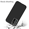 Miniatyrbild 4 av 4: Cadorabo Fodral för Samsung Galaxy NOTE 20 PLUS i LIQUID Svart skydd Skydd Flexibelt TPU silikonfodral Svart