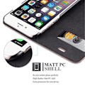 Miniatyrbild 3 av 4: Apple iPhone 6 PLUS Fodral - iPhone 6S PLUS i MEDIUM BRUN från Cadorabo (INVISIBLE MAGNETIC CLOSURE Design) Skyddsfodral