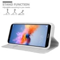 Miniatyrbild 4 av 4: Honor 7X Fodral - CADORABO - Elegant silverfodral - Magnetisk stängning - Stativfunktion Pengar