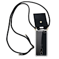 Miniatyrbild 1 av 4: Coque Collier för LG K10 2017 Fodral i SVART Modehalsband Fodral Täck silikonjusterbar Svart