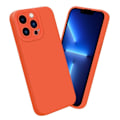 Miniatyrbild 4 av 4: Fodral till Apple iPhone 12 PRO MAX i FLUID ORANGE Fodral Skal i flexibelt TPU silikonskydd Gul