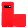 Miniatyrbild 1 av 4: Coque - CADORABO - Samsung Galaxy S10e - FROST RÖD - Silikong TPU - Stötskydd Frost Röd