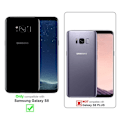 Miniatyrbild 2 av 4: Fodral till Samsung Galaxy S8 - CADORABO - SILVER AGATE - Clear View - 360 graders spegelskydd Pengar
