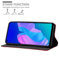 Miniatyrbild 3 av 4: Coque för Huawei P40 LITE E - CADORABO - Röda Äpplet - Book Case - Silikon TPU - Magnetisk stängning ÄPPELRÖD