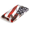 Miniatyrbild 3 av 3: Cadorabo - Hard Shell Fodral > HTC ONE X / ONE X+ < – Fodral Cover Bumper Design: USA FLAGGA