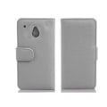 Miniatyrbild 2 av 3: HTC ONE M4 MINI Fodral - CADORABO - Fodral i konstläder - 360° flik - Integrerat skydd - Vit Vit
